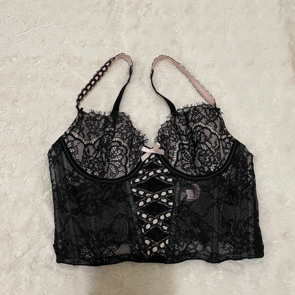 Victoria's Secret DREAM ANGELS Lightly-Lined Heritage Ribbon Bra Top